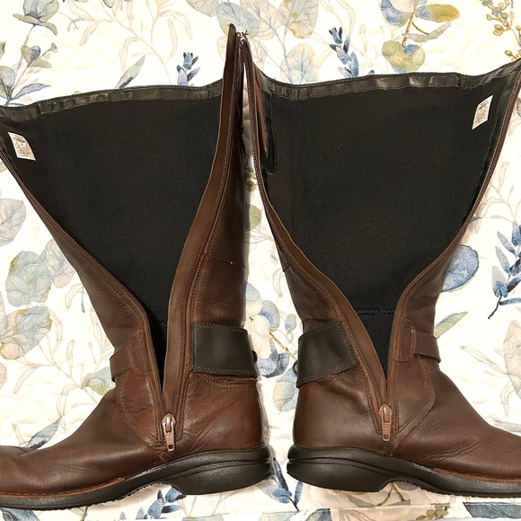 Merrell Copper Mountain Performance Waterproof Leather Riding Boots Brown Size 6 - Picture 12 of 16